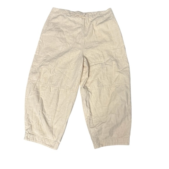 Poetry Cream Hemp Blend Pants Size 14 - Picture 2 of 6
